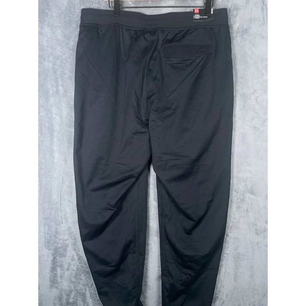 NWT Under Armour Mens XL Sportstyle Tricot Jogger Black